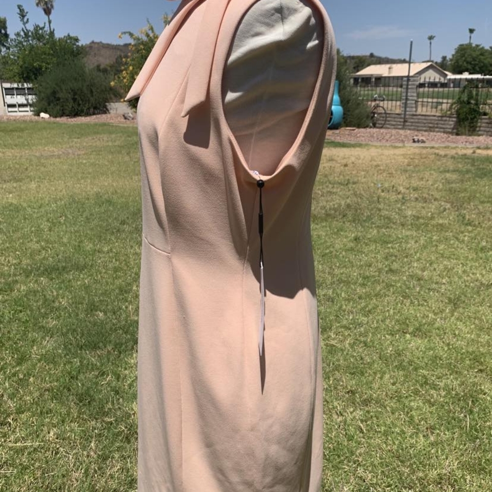 Calvin Klein pink blush sleeveless dress women's size 14 new with tags - Picture 3 of 9